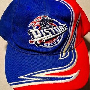 Men's Mitchell & Ness Teal NBA Detroit Pistons Team Ground HWC Snapback